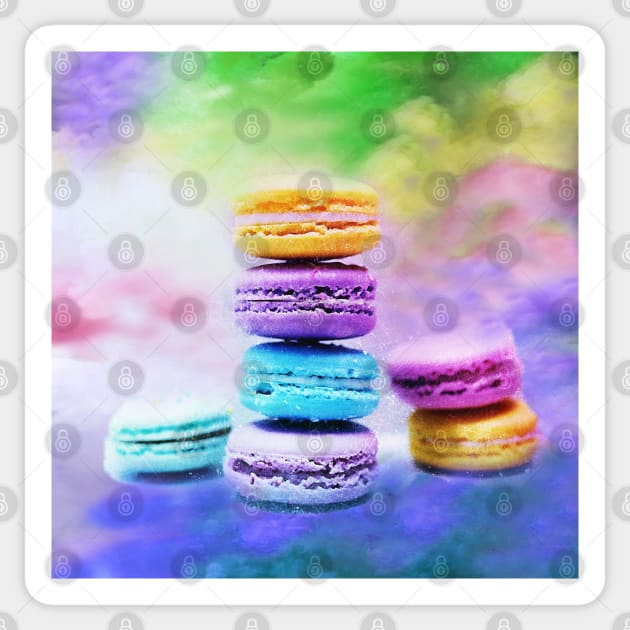 MACAROON MACARON Sticker by Overthetopsm